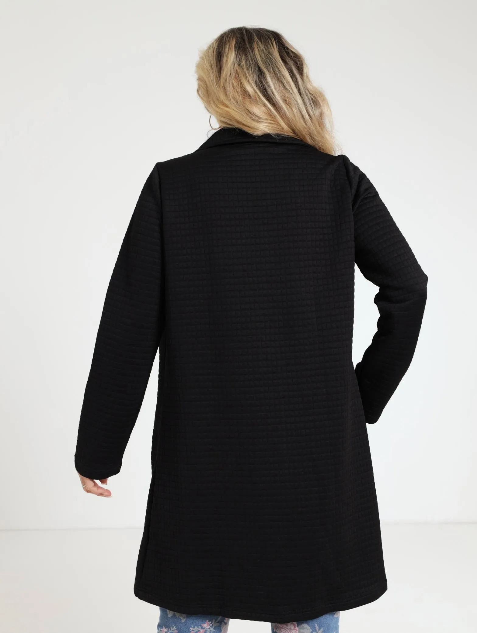 Quilted Jacket - Black