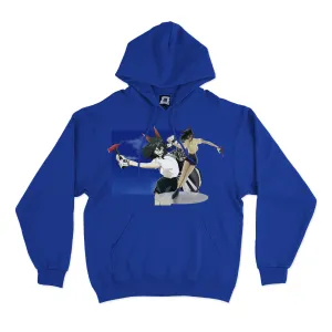 "Commercial Golf" Fleece Hoodie Cobalt Blue