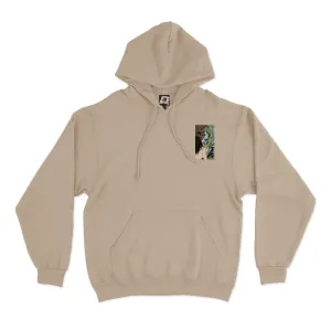"Elena" Fleece Hoodie Beige