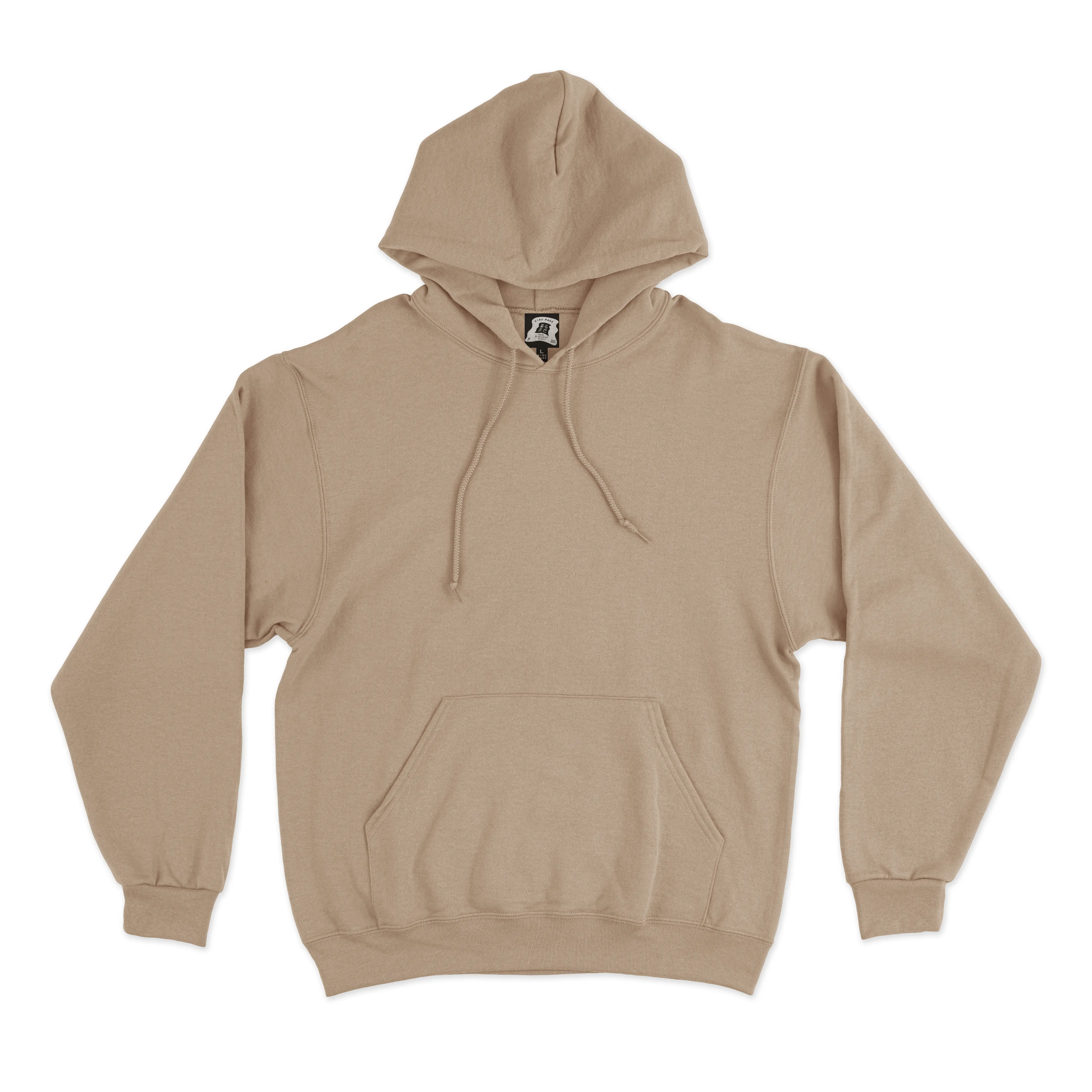 "Her Eyes" Fleece Hoodie Beige