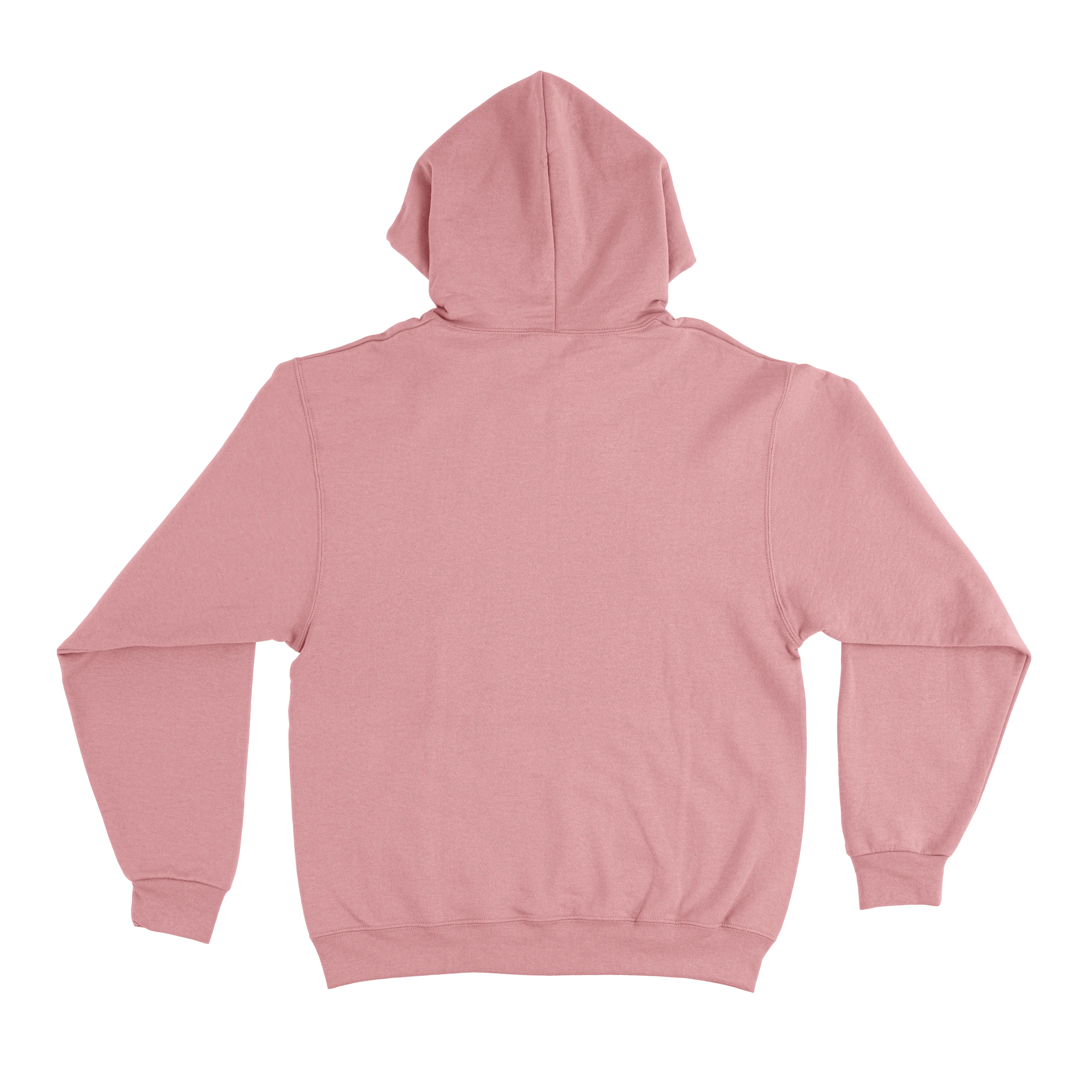 "Junk Food" Fleece Hoodie Light Pink