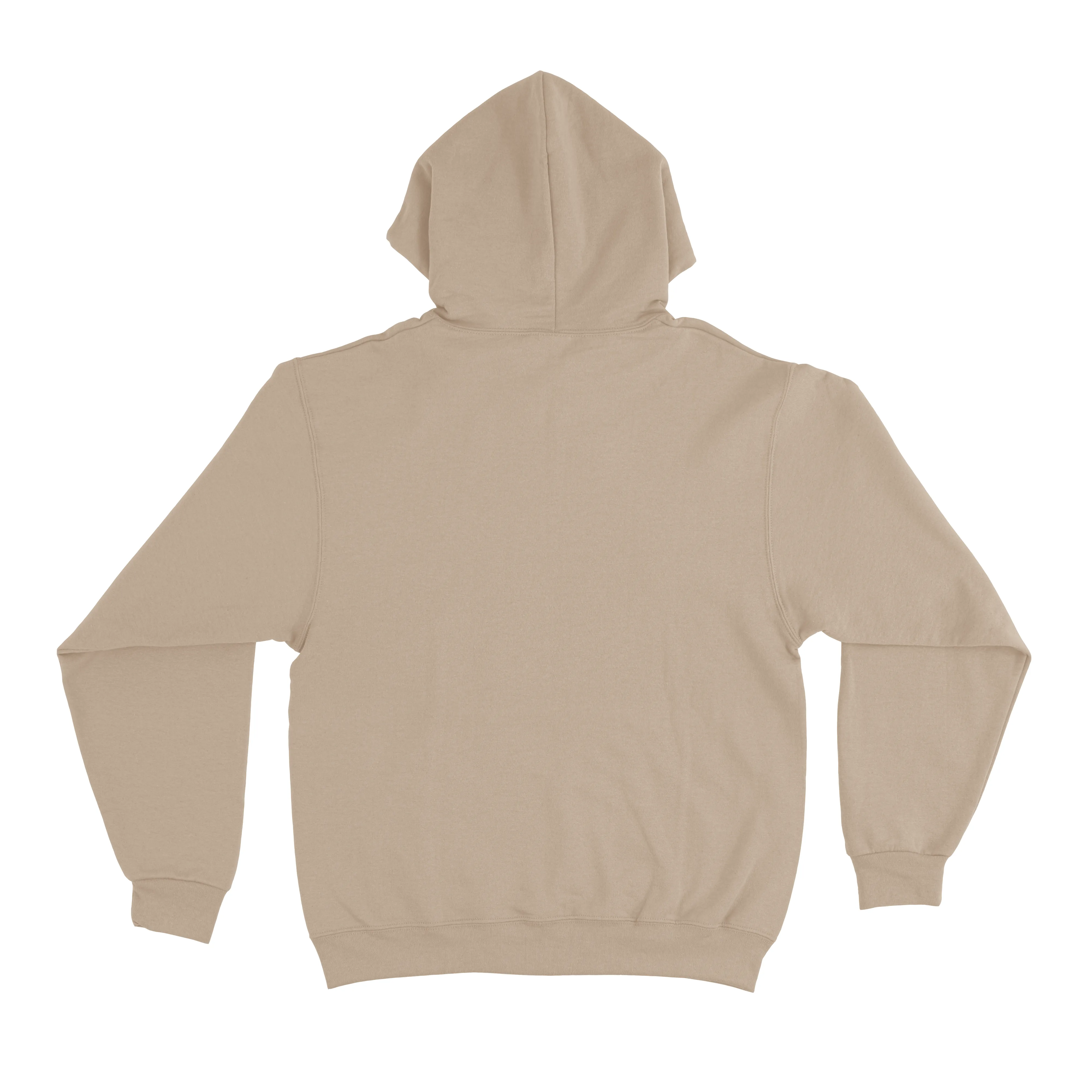 "Reg Glasses Gal" Fleece Hoodie Beige