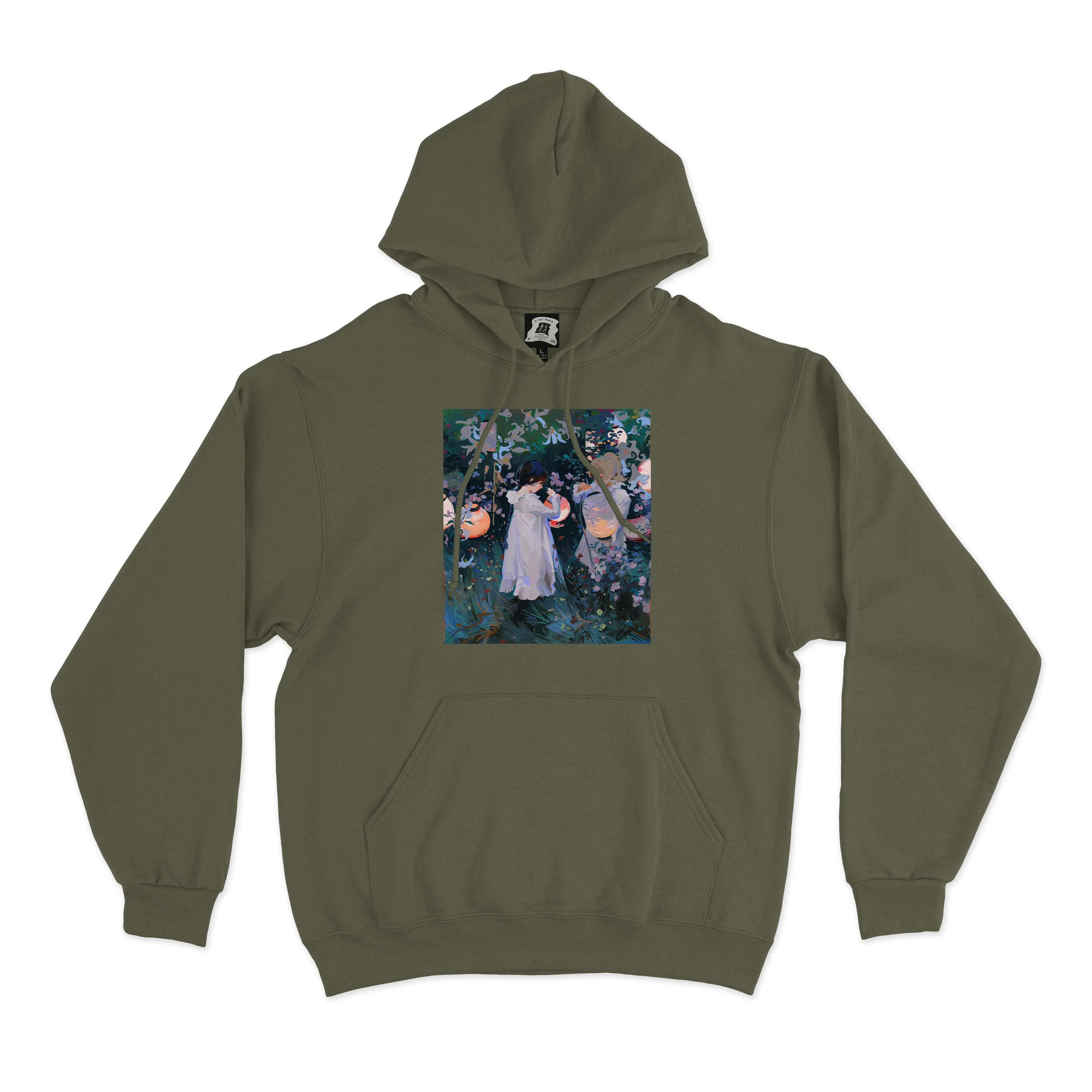 "Sargent Study" Fleece Hoodie Beige