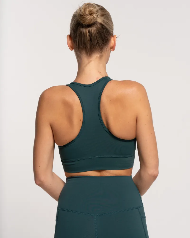 Racer Crop - Sea Green