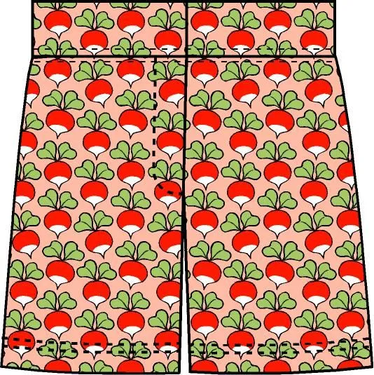 Radish - Peach Nectar Shorts