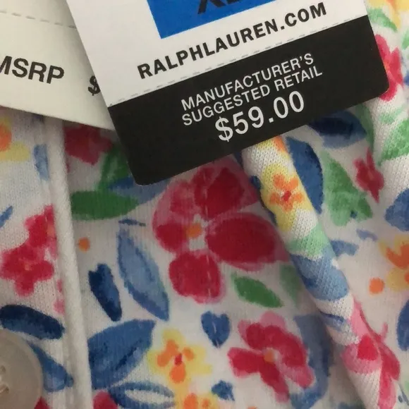 RALPH LAUREN LRL SHORTY PAJAMA SET NWT sz L, XL