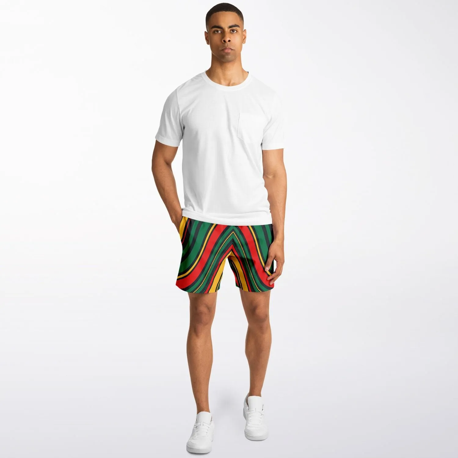 Rasta Fashion Short Shorts