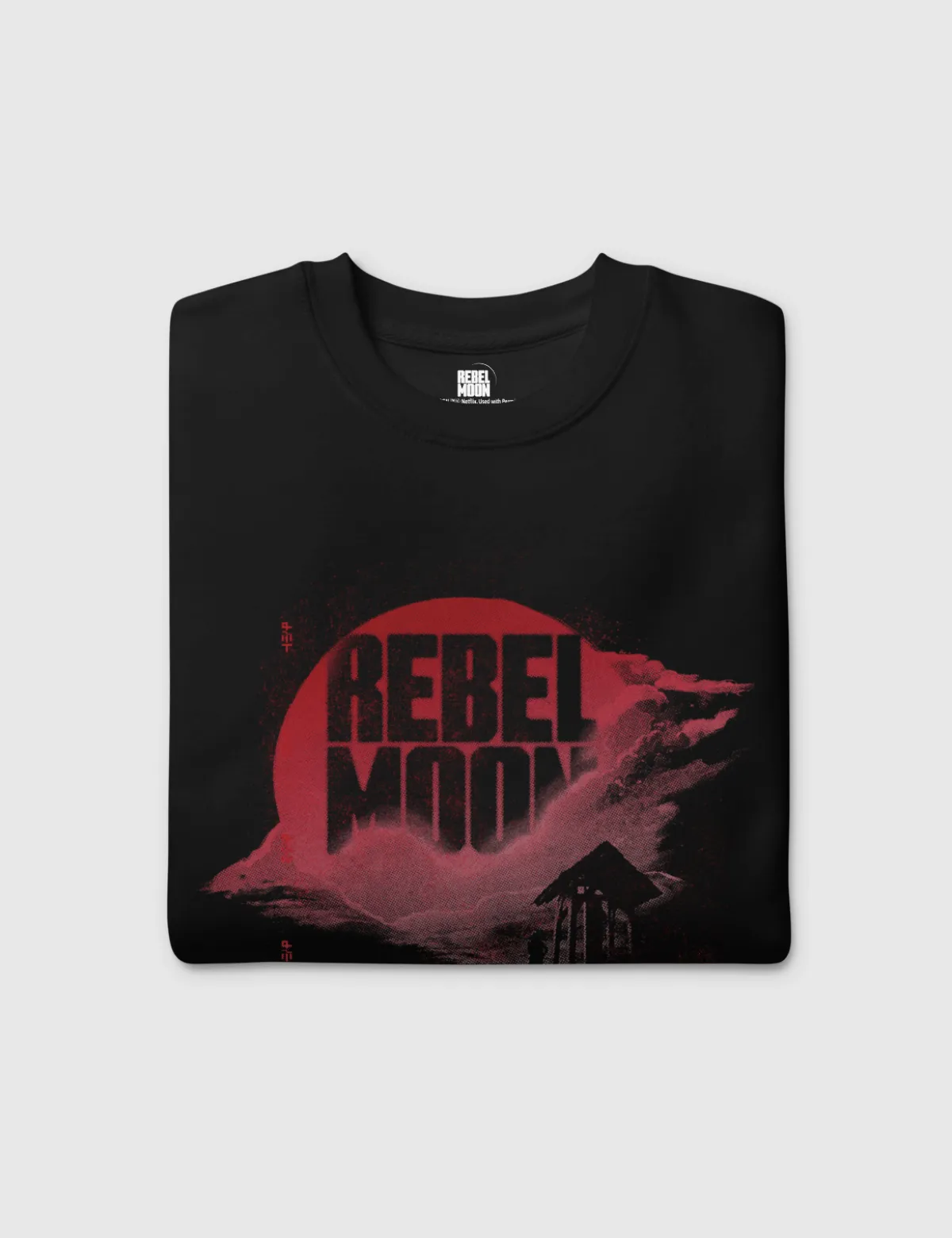 Rebel Moon Logo Unisex Premium Sweatshirt [Black]