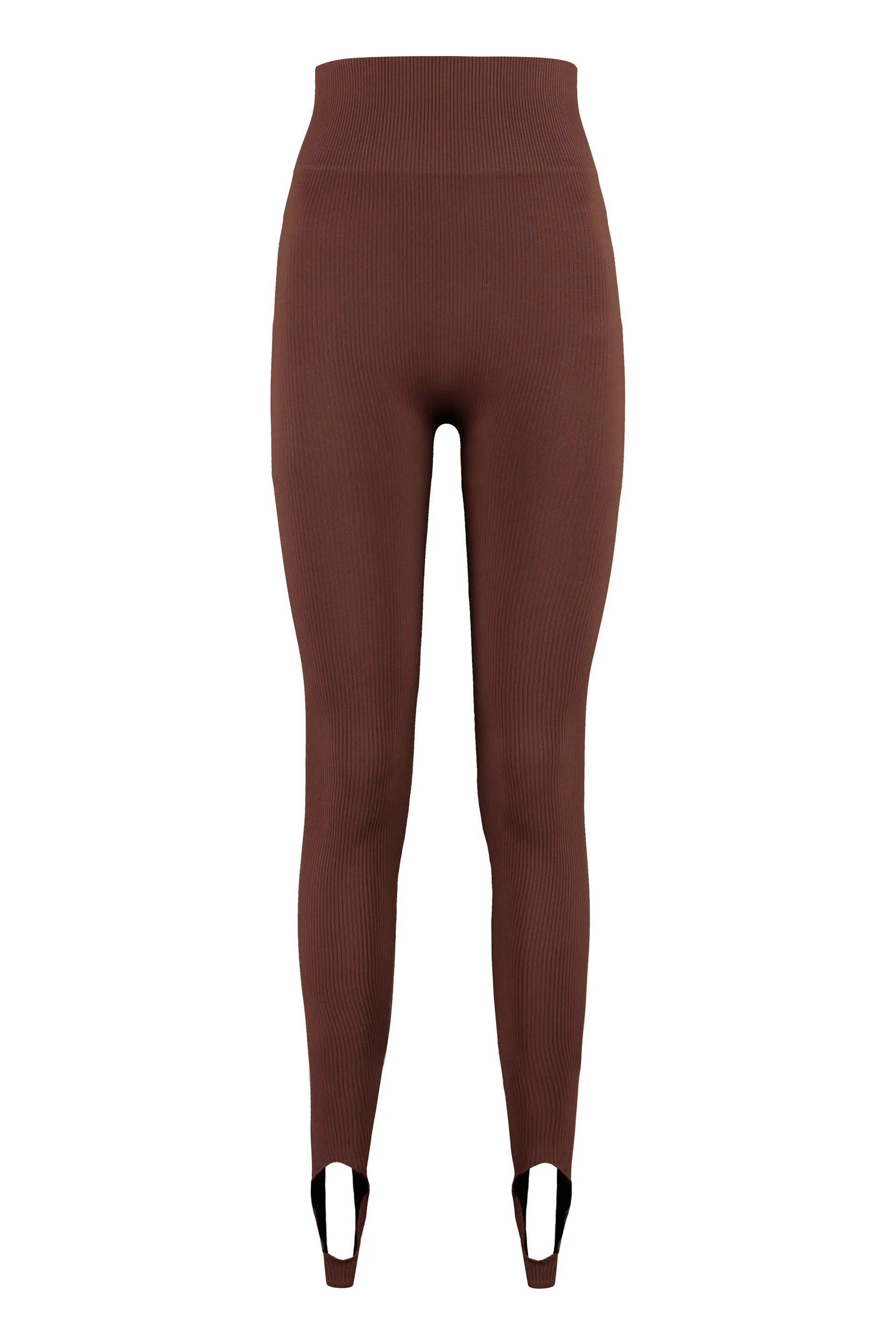 Ribbed stretch leggings