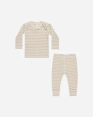 Ribbed Tee & Legging Set