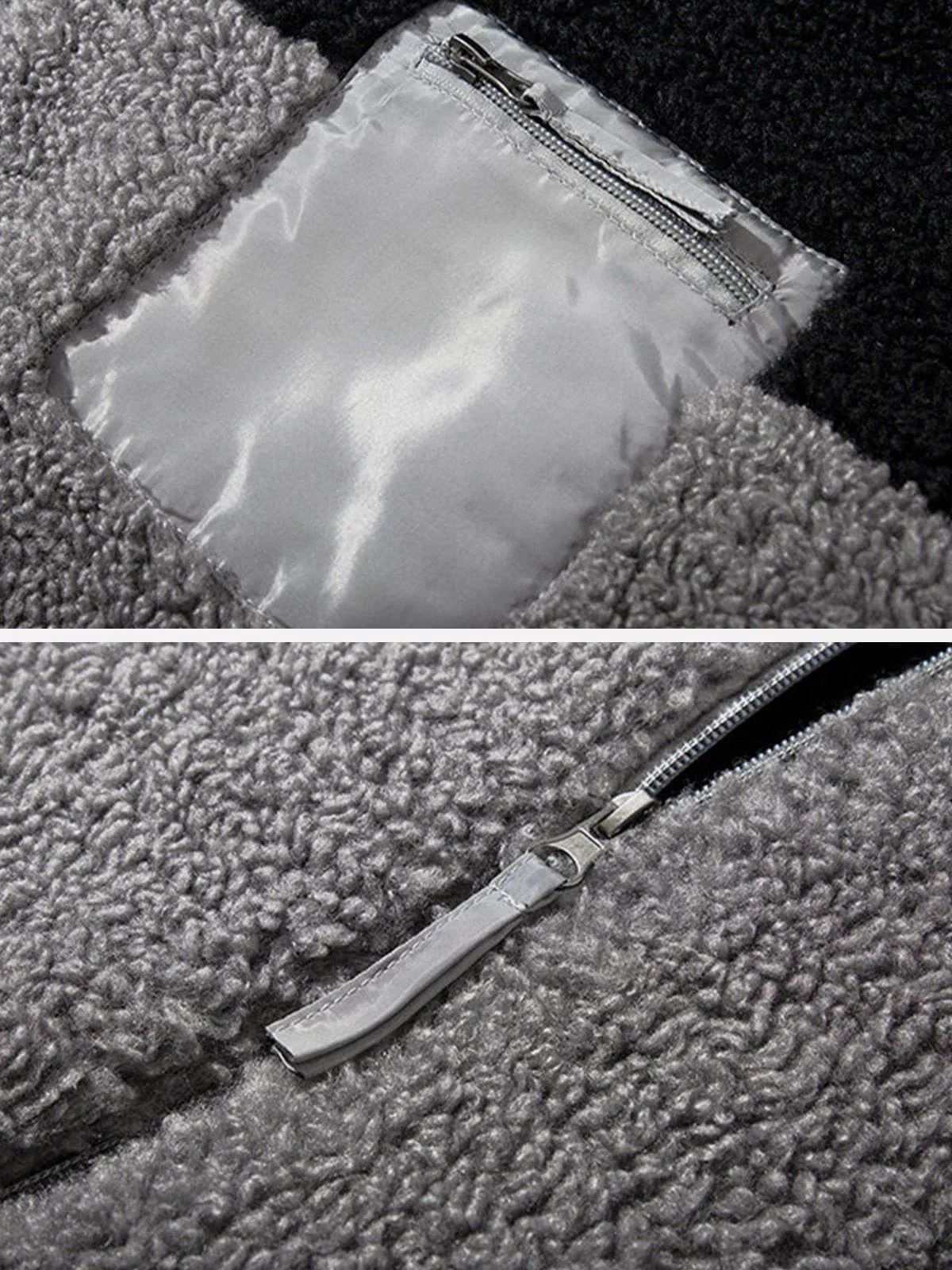 Rimiro - Splicing Sherpa Winter Coat