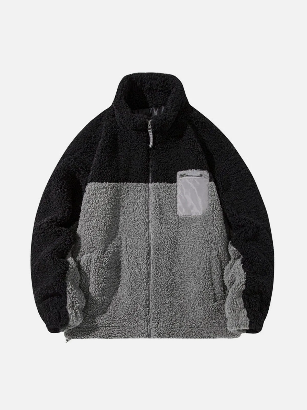 Rimiro - Splicing Sherpa Winter Coat