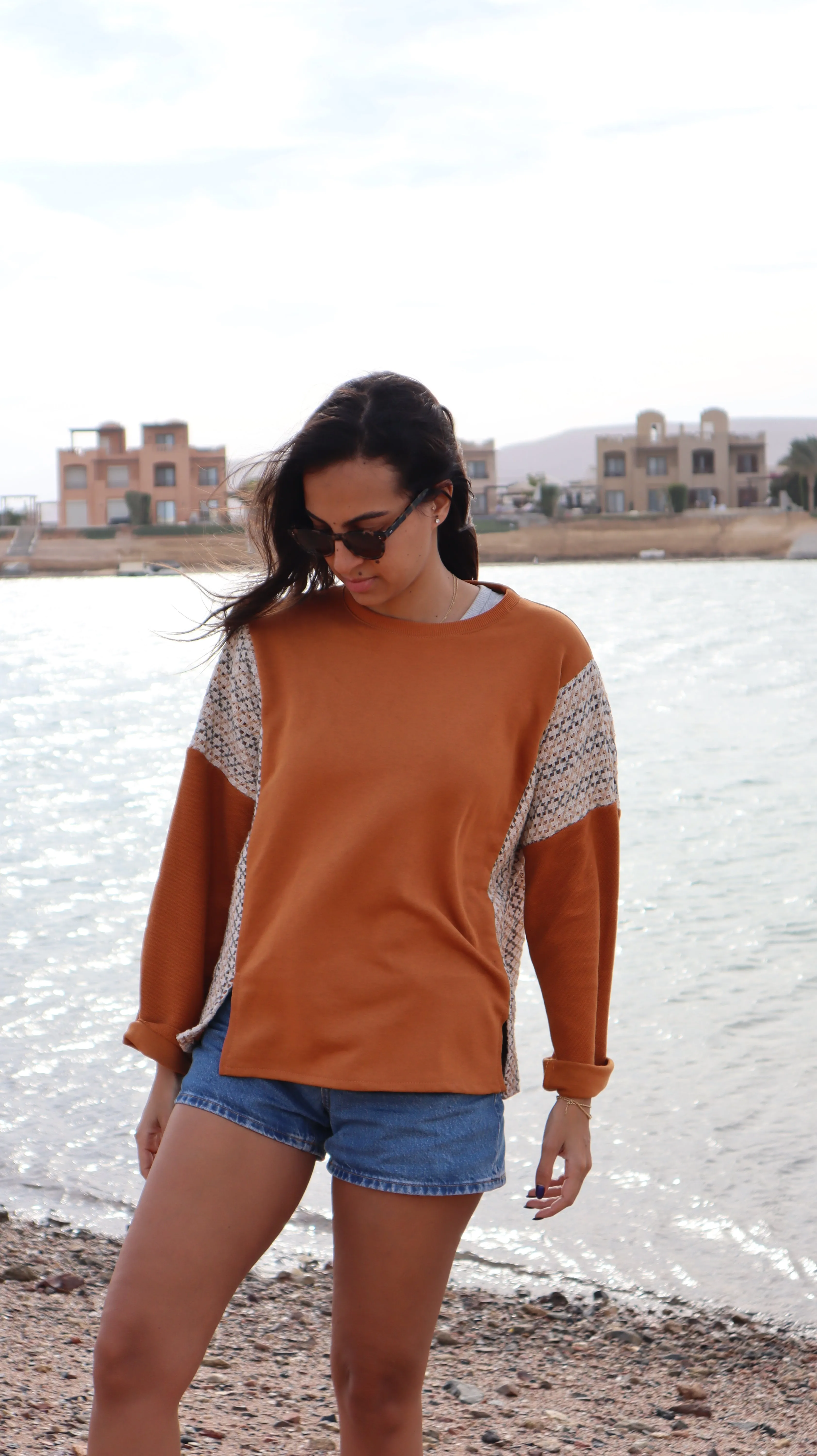 Sahara Sweater in Camel