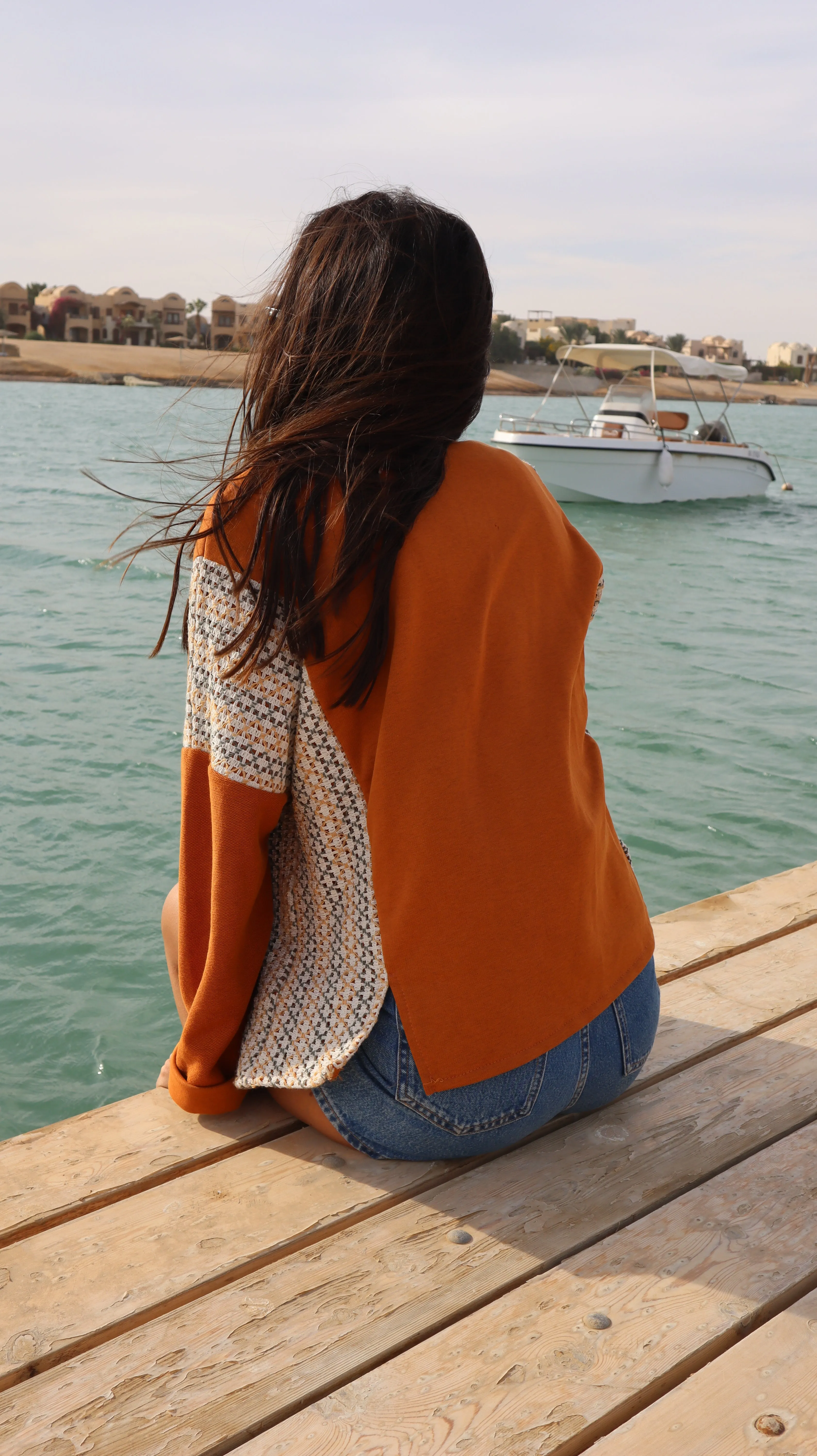 Sahara Sweater in Camel