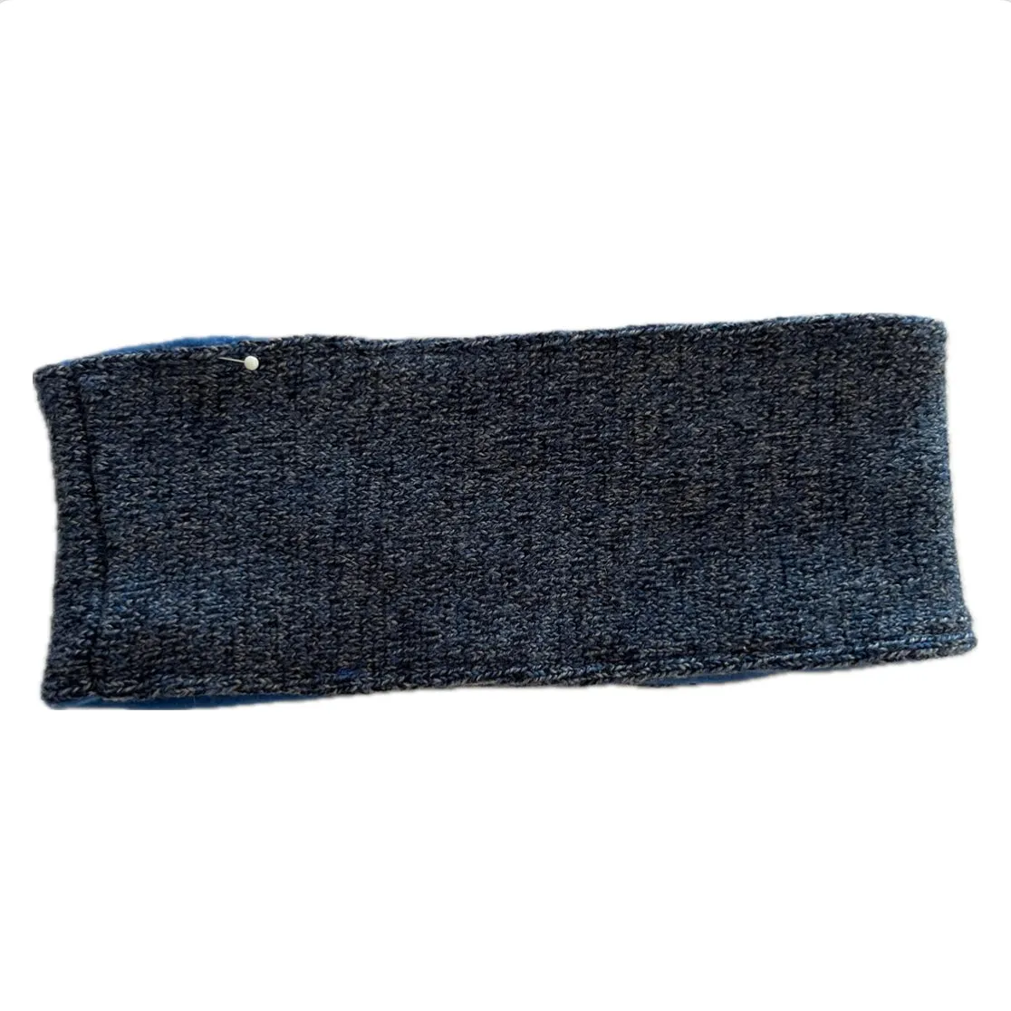 SALE Headband - Denim Uneven Stitching - 050