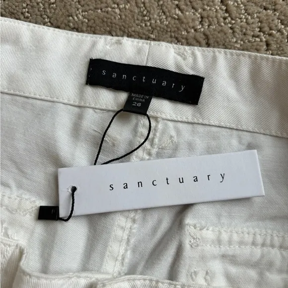 Sanctuary White Shorts Women's Size 26