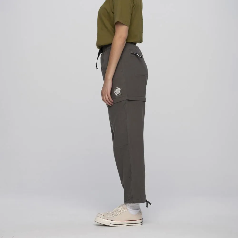 Santa Cruz Womens Pant Strip 2 in 1 Pant - Washed Black