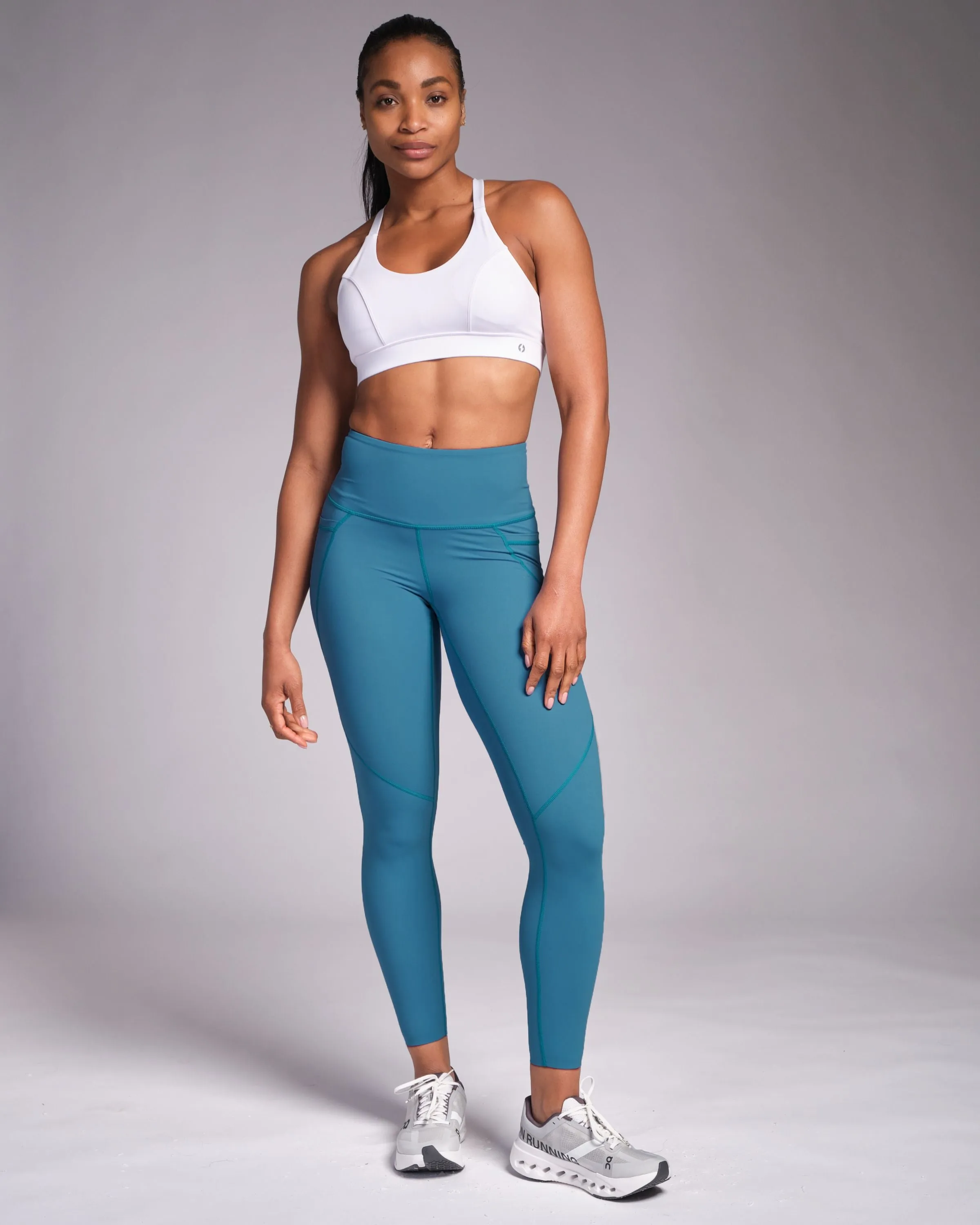 Sculpt High-Waisted Leggings Vintage Blue
