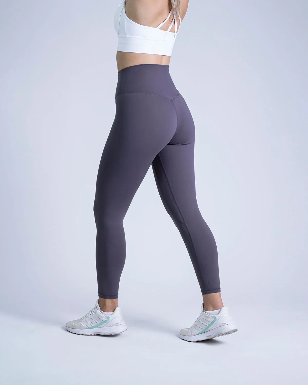 Sense High Waisted Leggings- Graphite