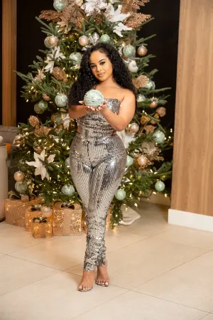 Sequin Leggings Set