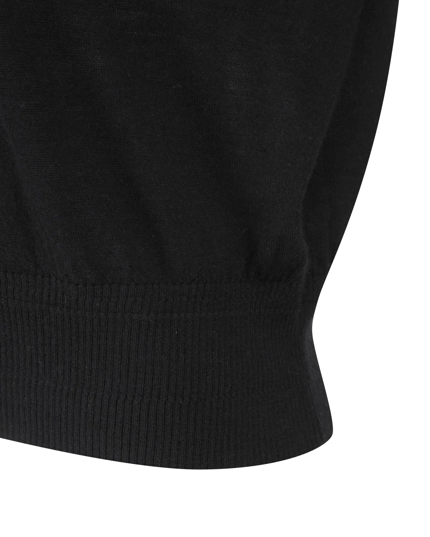 Sheer Cashmere V-neck