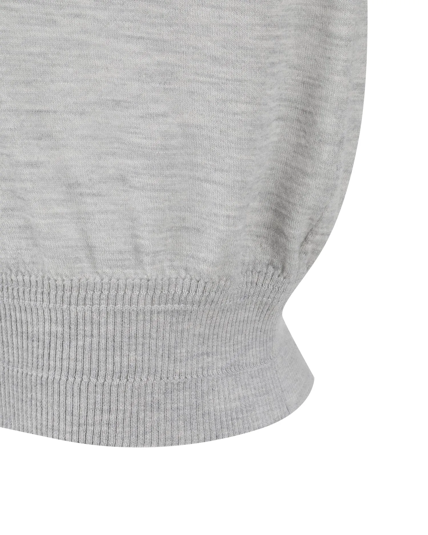Sheer Cashmere V-neck