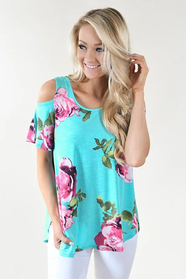 Shine Bright - Teal Floral