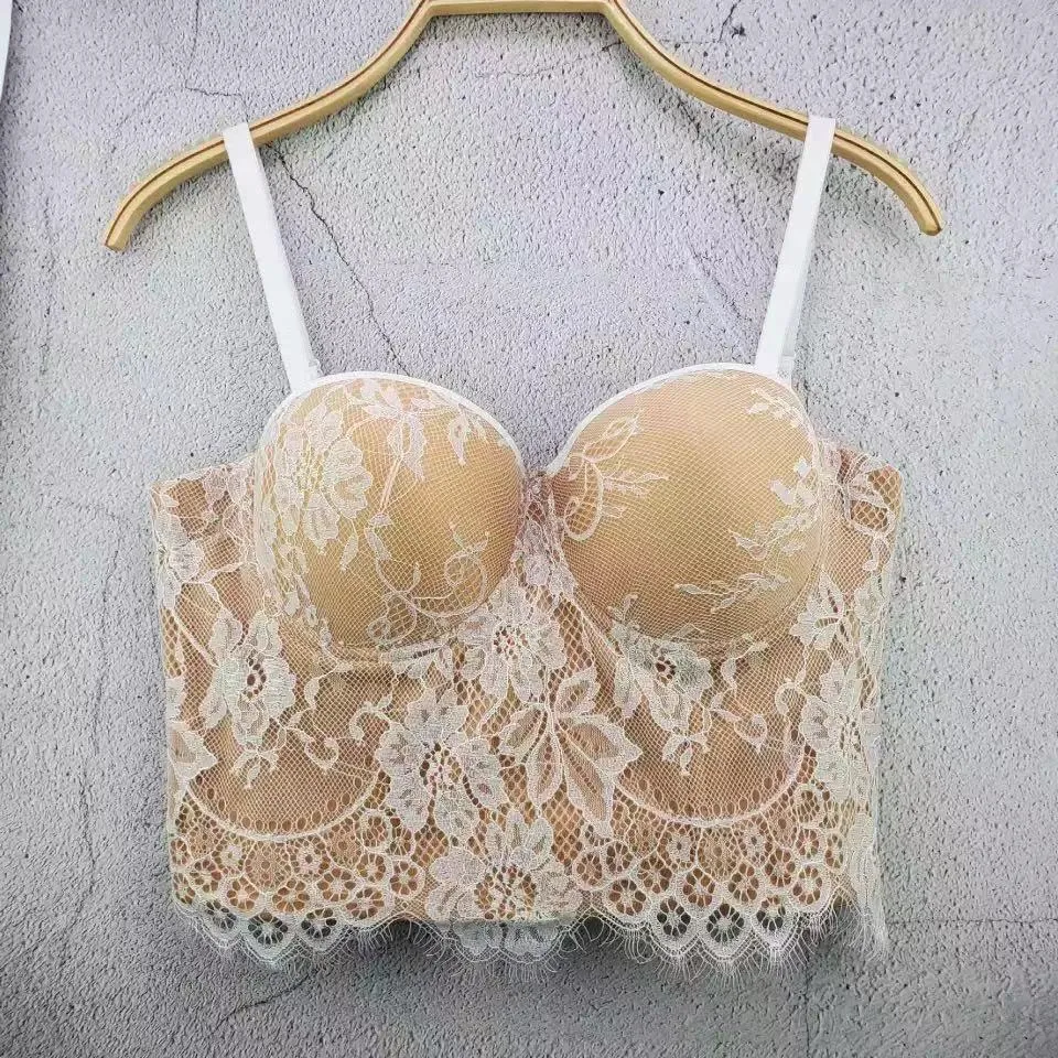 Shinny Straps Crop top