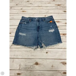 Shorts By Old Navy In Blue Denim, Size: 14
