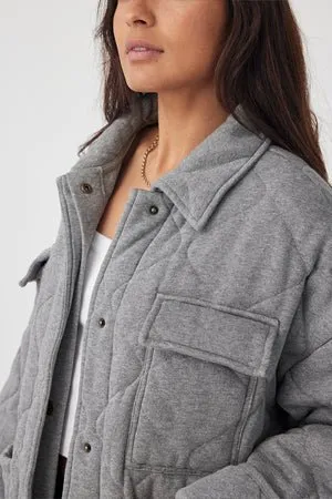 Sia Jacket Dark Grey Marle