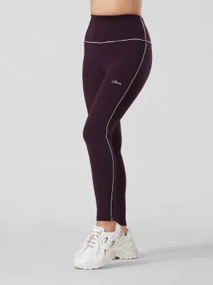 Signature Legging in Burgundy