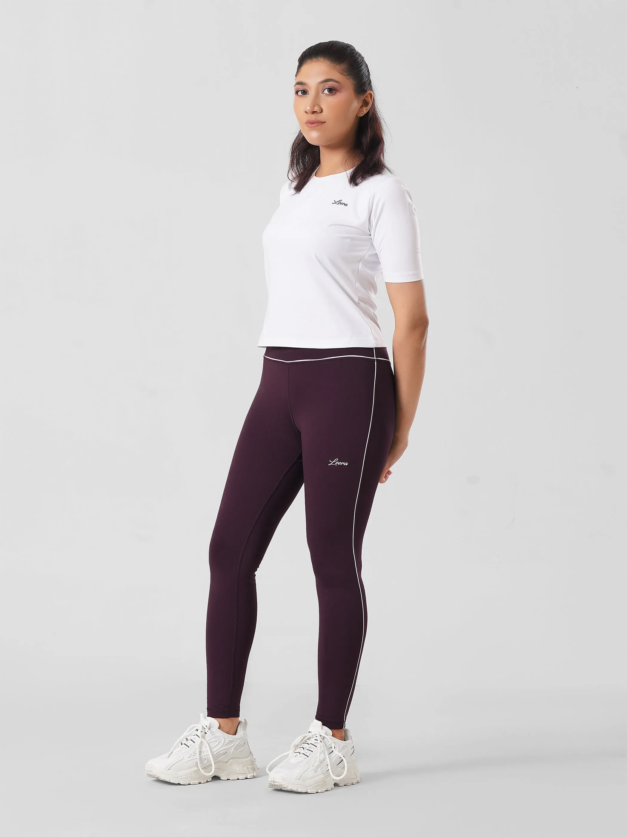 Signature Legging in Burgundy