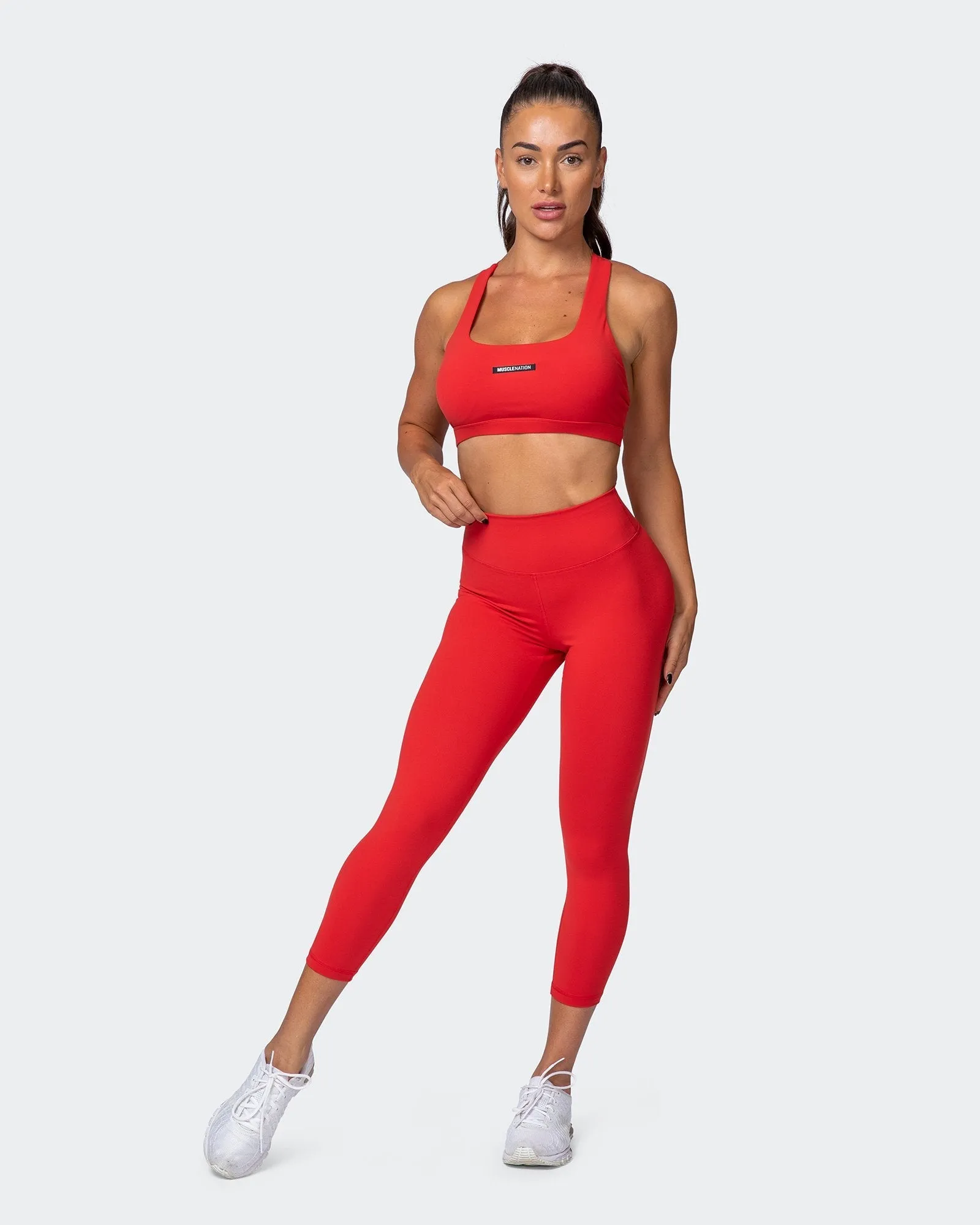 Signature Scrunch 7/8 Leggings - Dark Copper