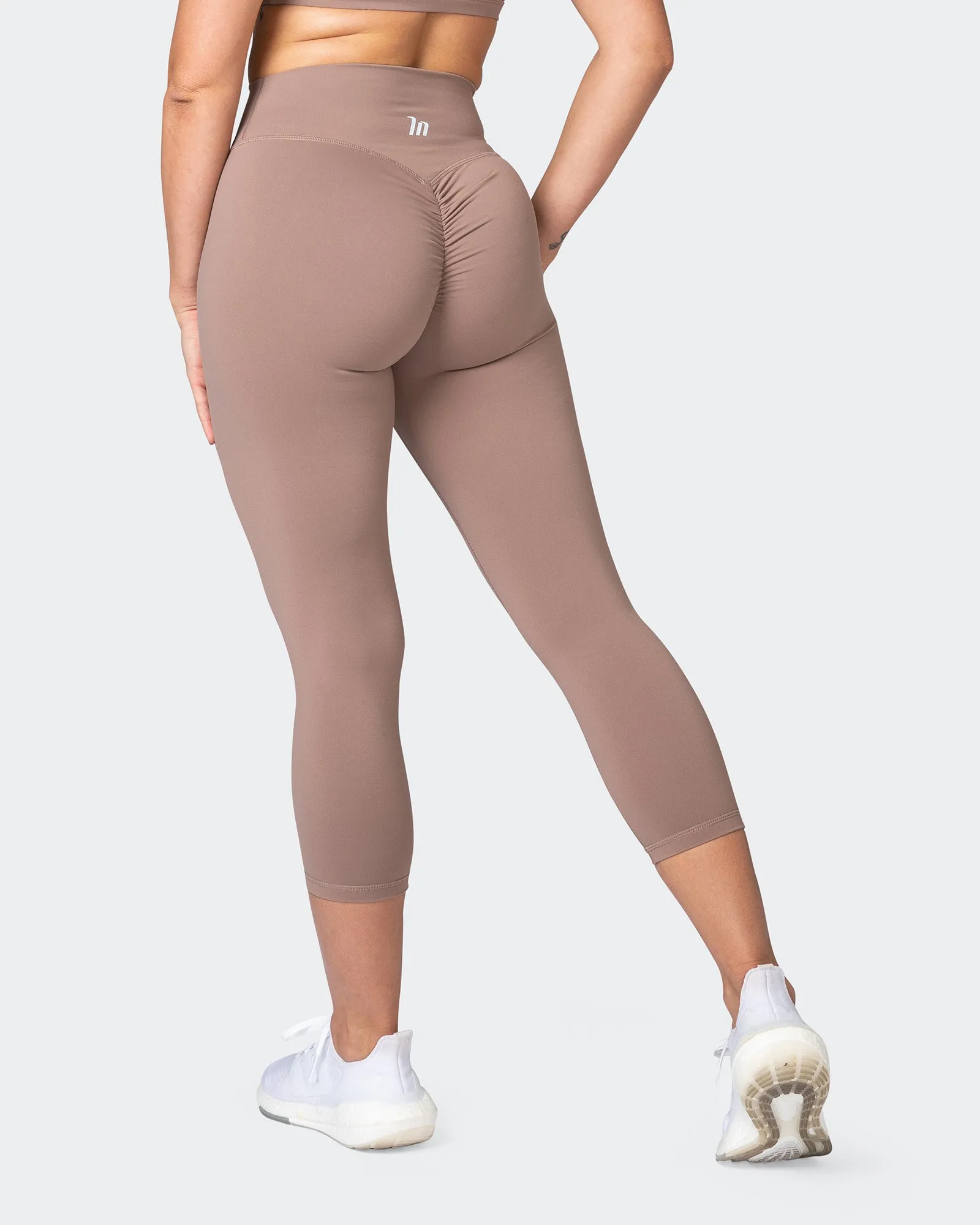 Signature Scrunch 7/8 Leggings - Praline