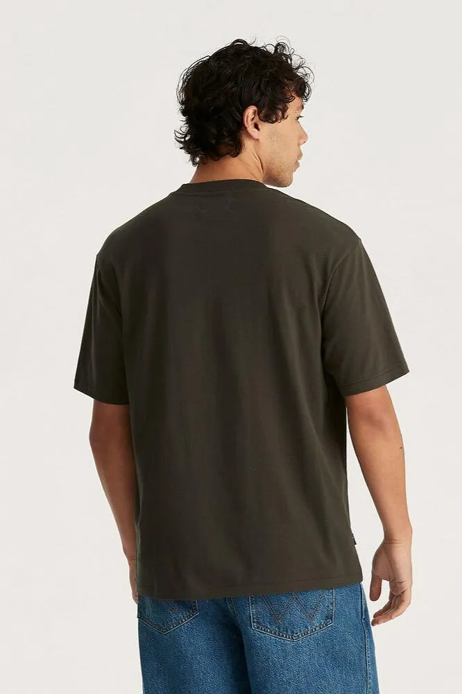 SNAKE CHARMER SLACKER TEE - DARK SLATE