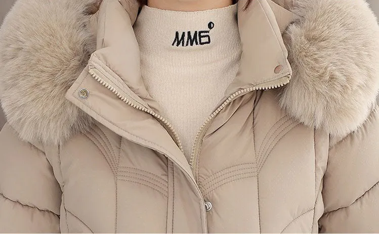 Solid Padded Quilted Puffer Jacket with Windproof Features