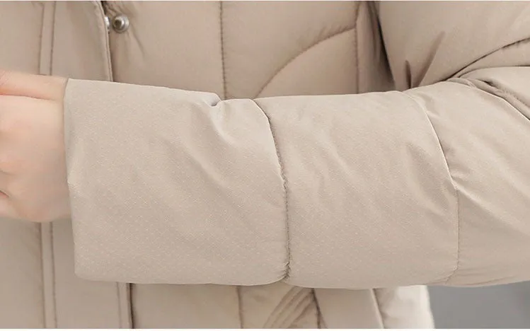 Solid Padded Quilted Puffer Jacket with Windproof Features