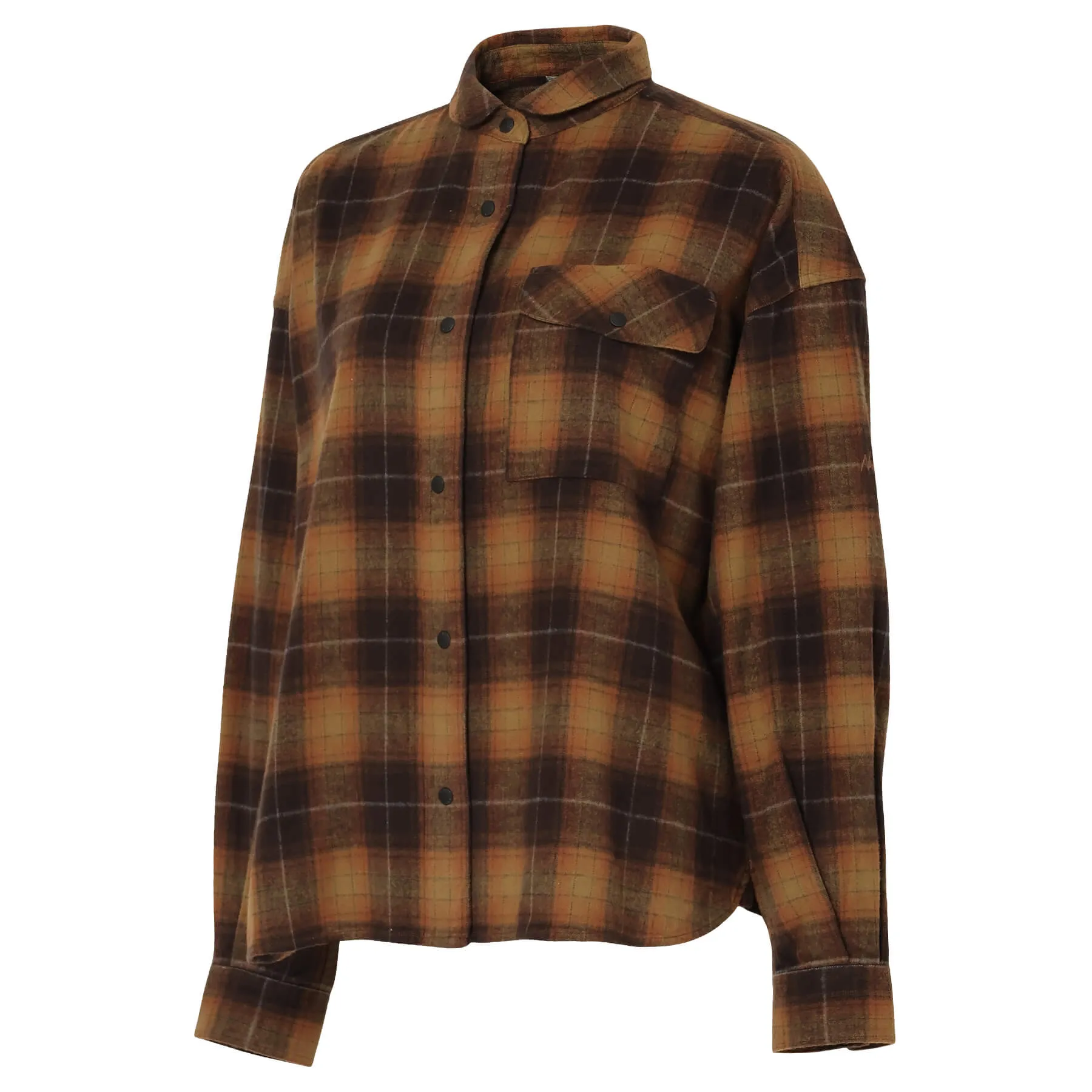 【SPECIAL PRICE】FADE PLAID CAMP SHIRT W(WOMEN)