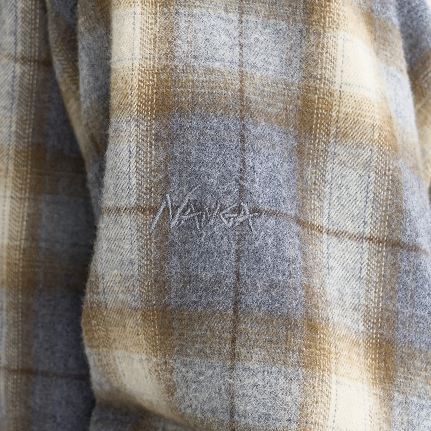 【SPECIAL PRICE】FADE PLAID CAMP SHIRT W(WOMEN)