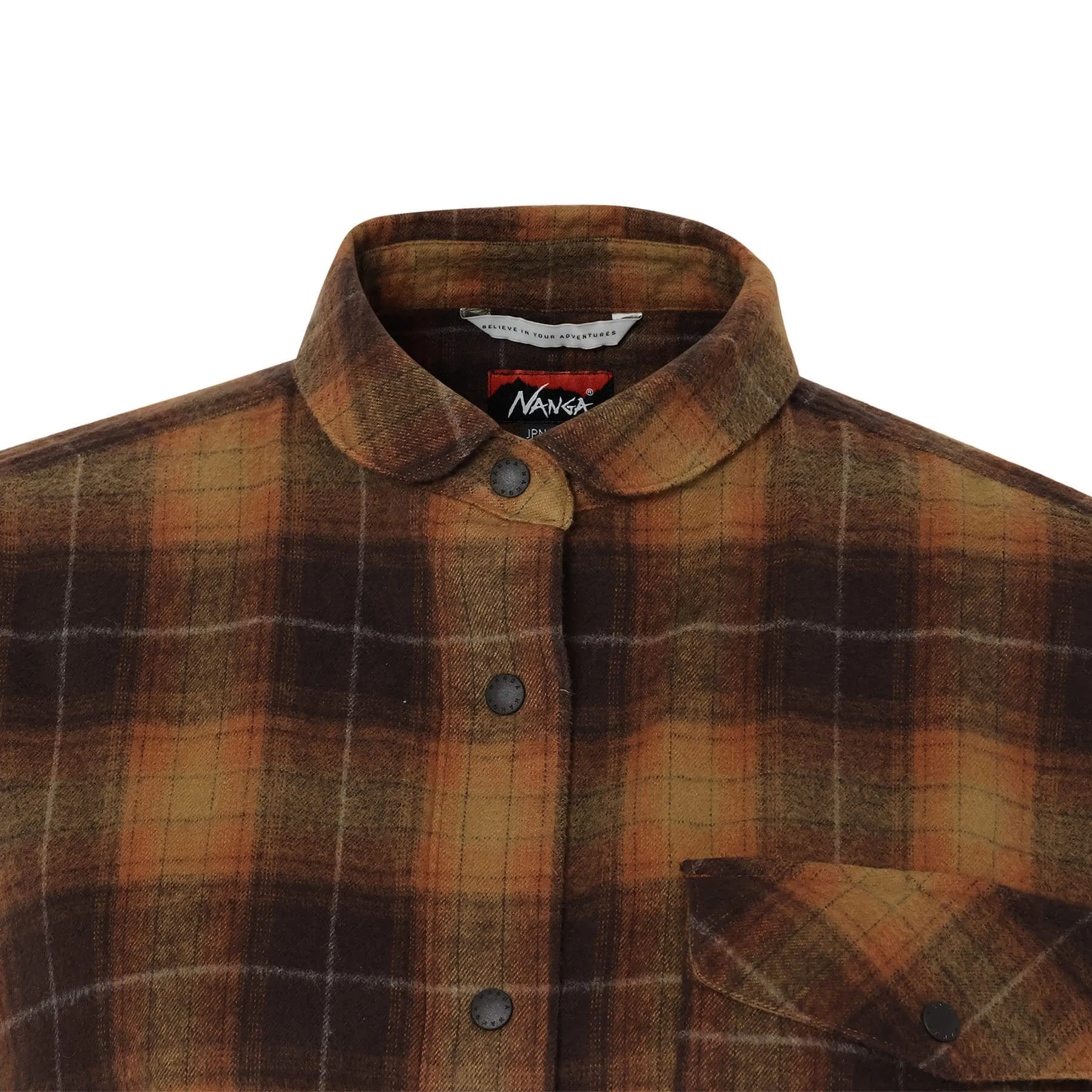 【SPECIAL PRICE】FADE PLAID CAMP SHIRT W(WOMEN)