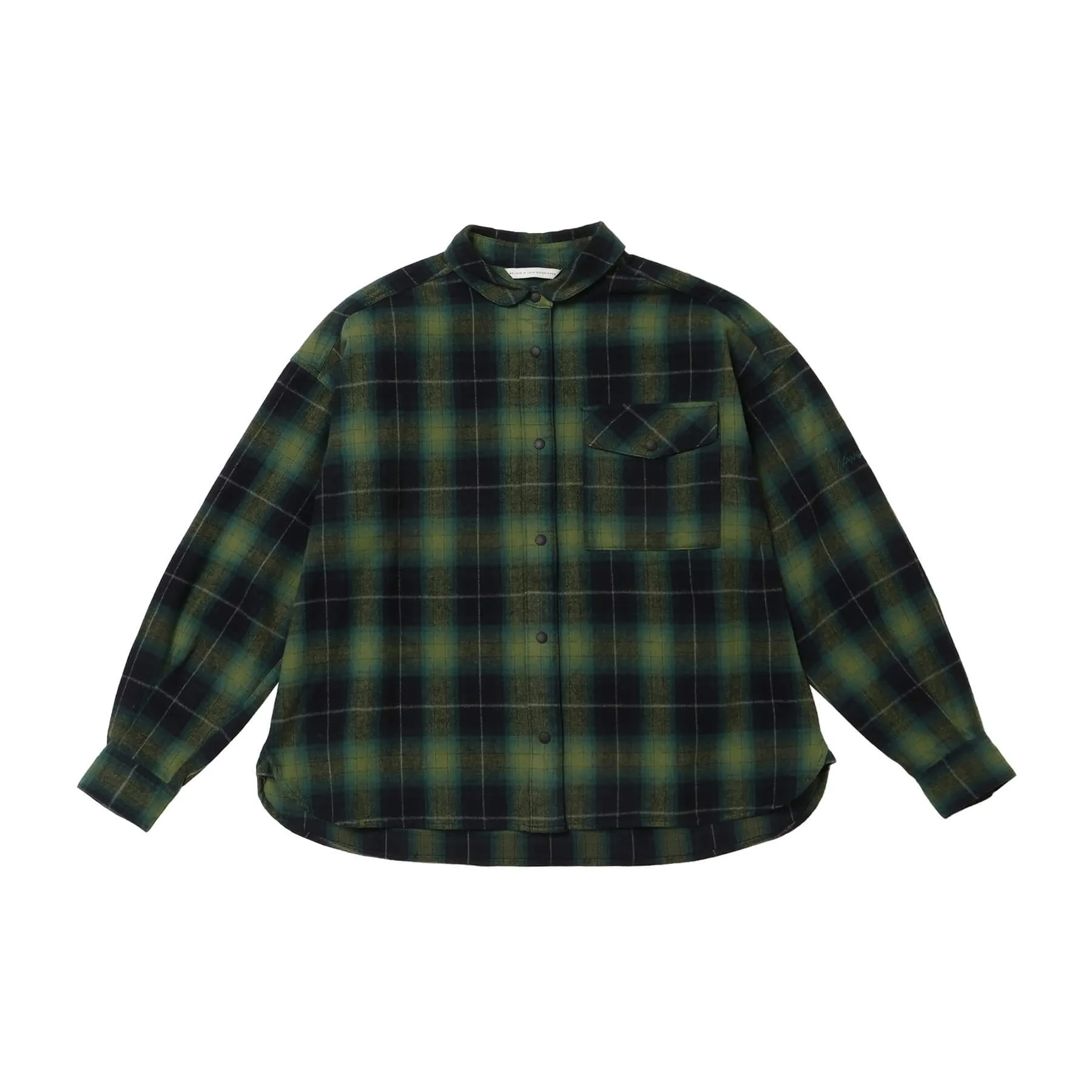 【SPECIAL PRICE】FADE PLAID CAMP SHIRT W(WOMEN)