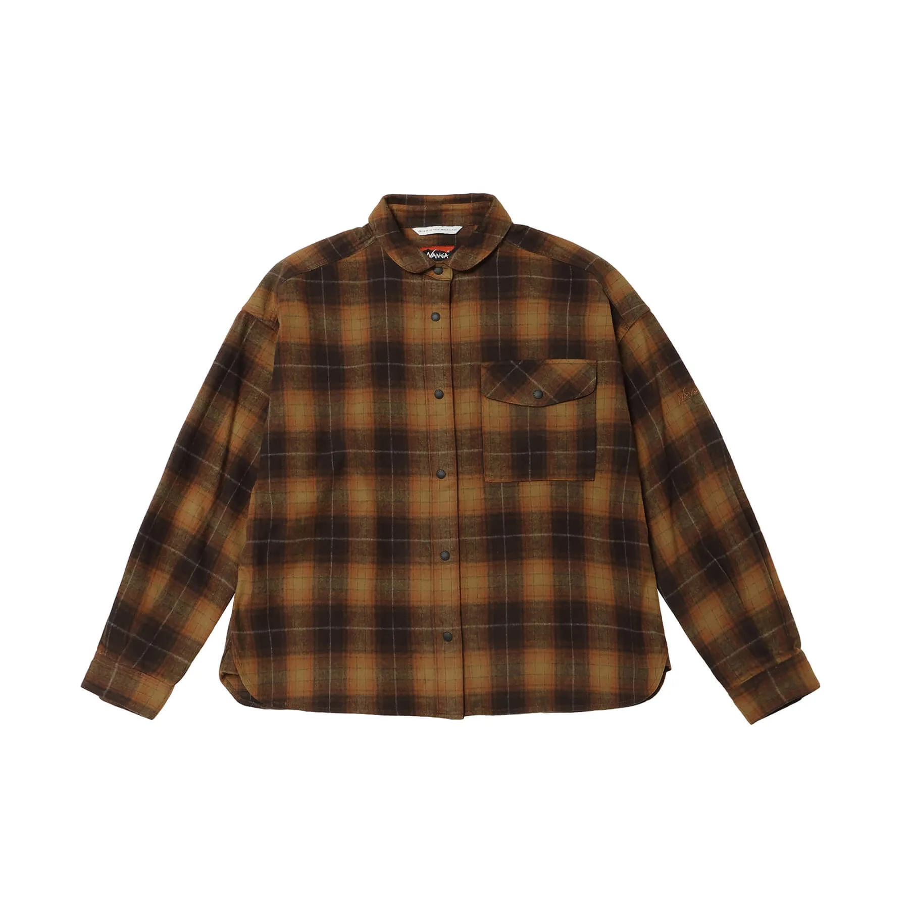【SPECIAL PRICE】FADE PLAID CAMP SHIRT W(WOMEN)