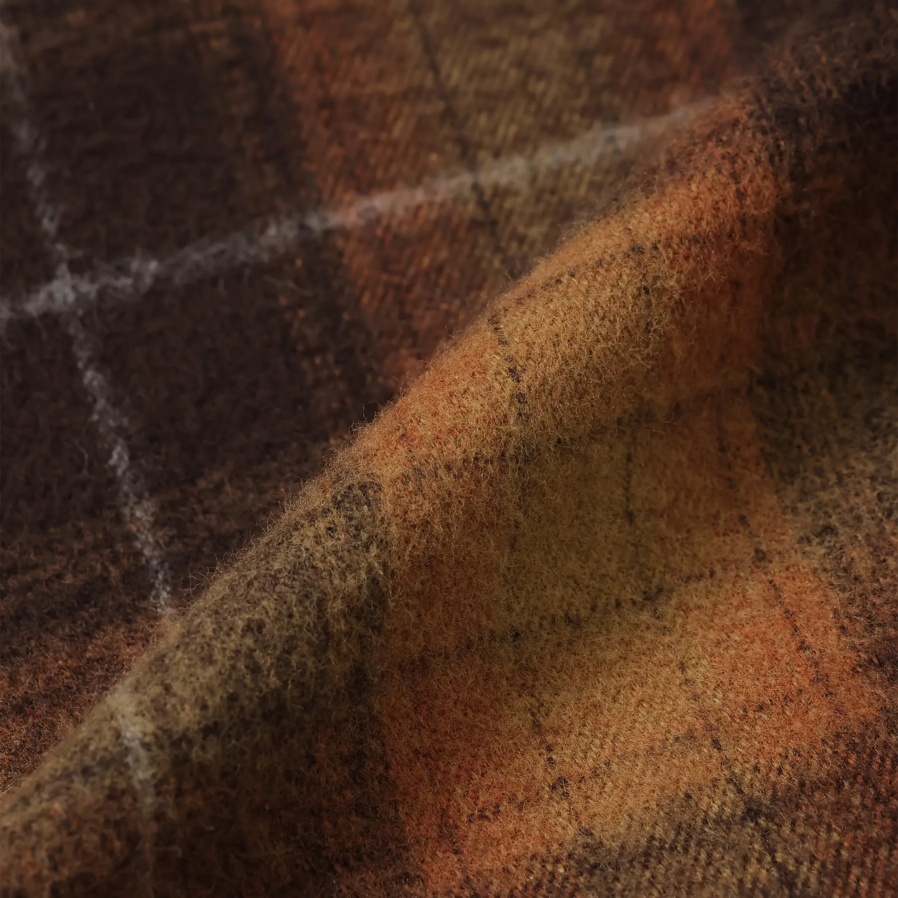 【SPECIAL PRICE】FADE PLAID CAMP SHIRT W(WOMEN)