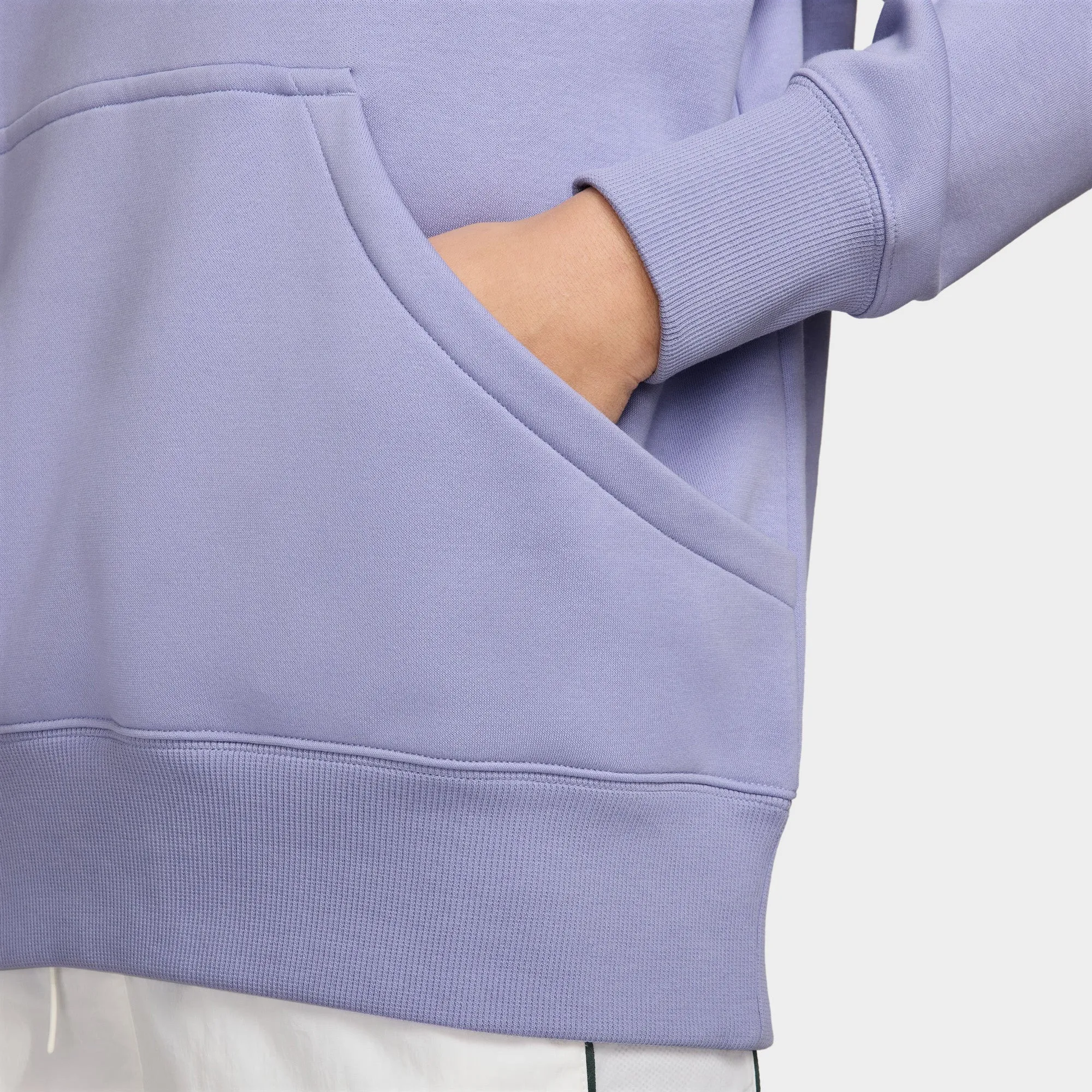 Sportswear Style Fleece hoodie