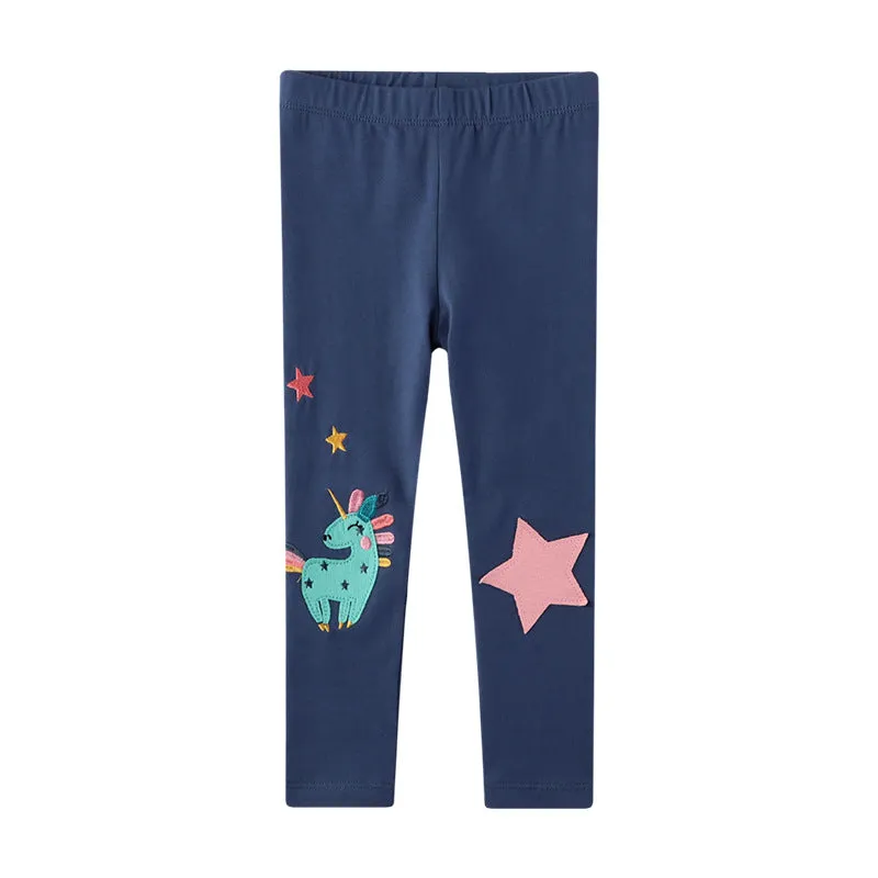 Stretch Cotton Leggings
