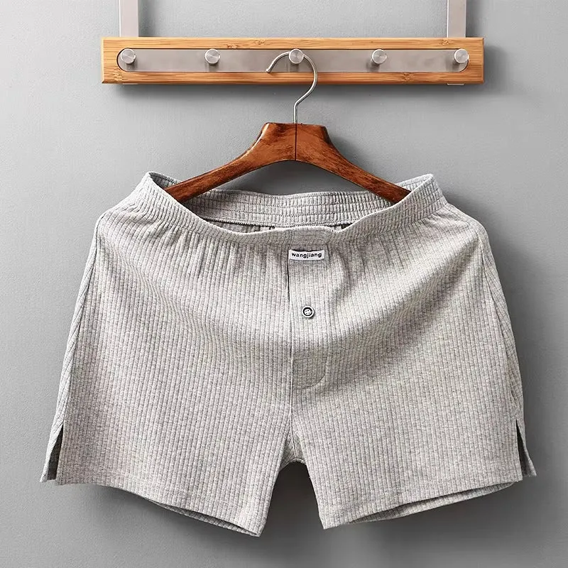 Stretch Cotton Underwear Men Boxer Shorts
