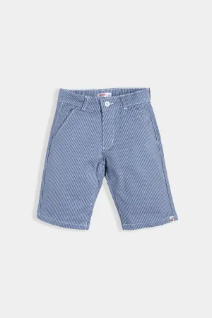 SUMMER - BOY'S STRIPPED COTTON SHORT