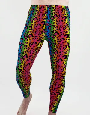 Super Stretch Neon Cheetah Unisex Leggings