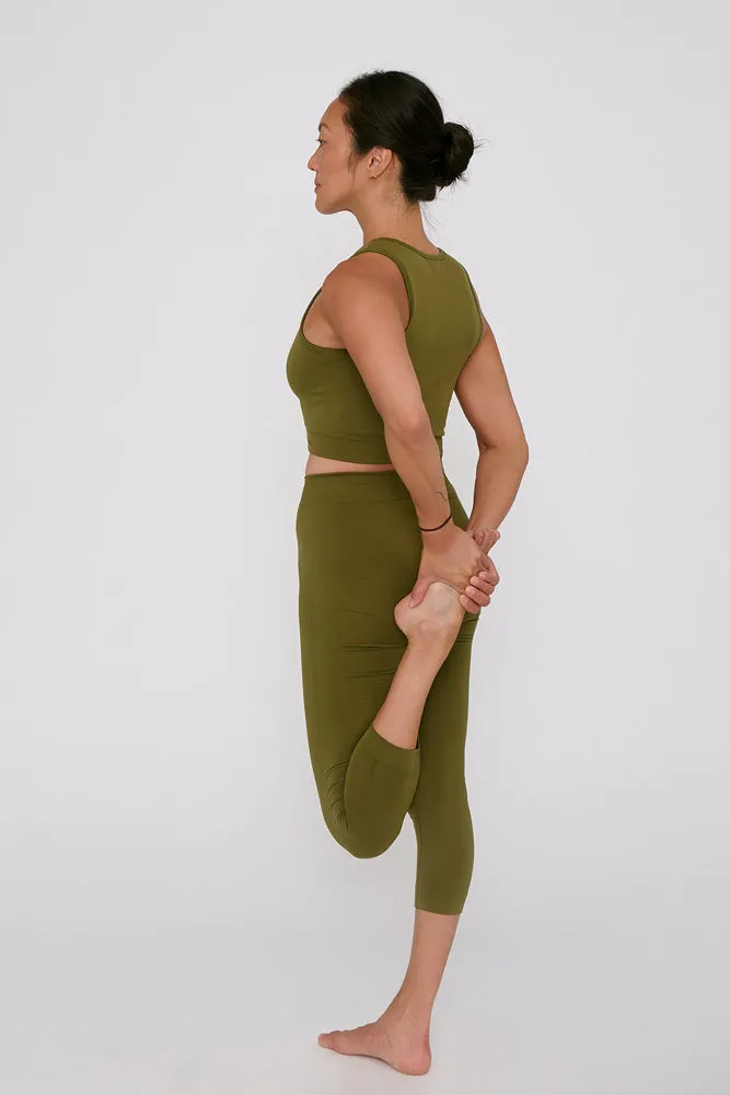 Sustainable Seamless Active 3/4 Leggings