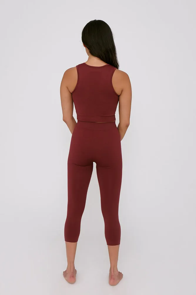 Sustainable Seamless Active 3/4 Leggings